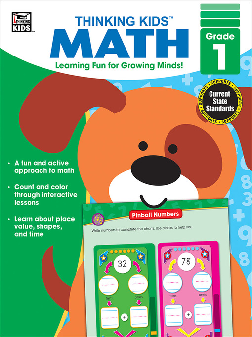 Title details for Thinking Kids' Math, Grade 1 by Brighter Child - Available